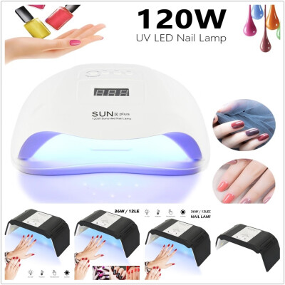 

36W120W LED Light USB Mini Foldable Gel Fast Curing Polish Lamp Nail Dryer