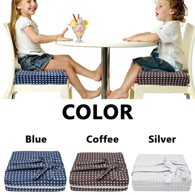 

Children Kids Toddler Increased High Chair Seat Pad Safe Booster Dining Cushion