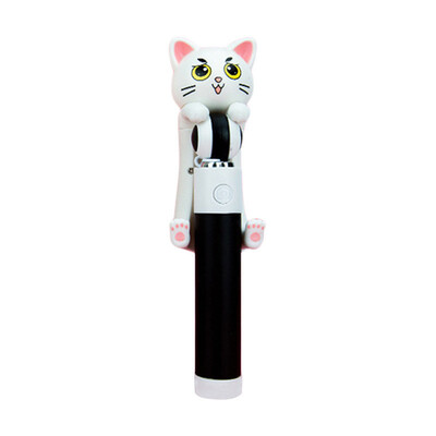

Wire-controlled selfie stick mini cartoon mobile phone selfie stick