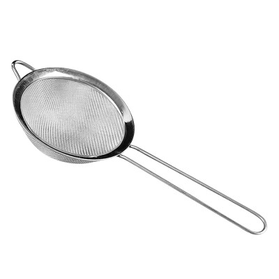 

1pc Stainless Steel Kitchen Flour Handheld Screen Mesh Strainer Flour Sieve Oil Strainer colander Filter spoon tool