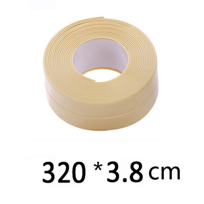 

Decorative Caulk Strip Self-Adhesive Sealing Tape Anti-Mildew Waterproof Edge Protector For Bath Shower Floor Kitchen Stove Sink