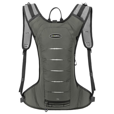 

3 Liters Cycling Hydration Backpack Lightweight Water-resistant Daypack Bag for Outdoor Riding Hiking Running Camping