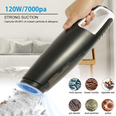 

7000Pa Powerful Suction Wet Dry Cleaner Lightweight Handheld Vacuums Cordless Vacuum