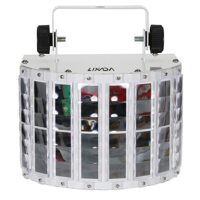 

100-240V 24W RGBW LED 6 Channel Dmx 512 Voice-activated Voice-control Automatic Control LED Projector DJ Home KTV Disco Stage