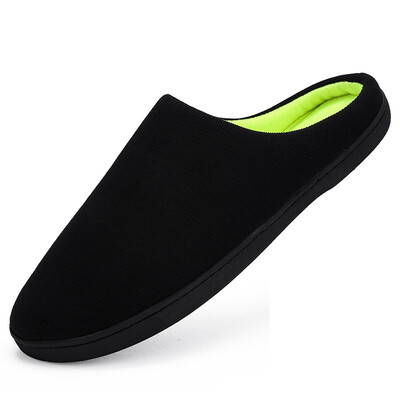 

Mens Cozy Anti-Slip House Slippers Memory Foam Slip-on Clog Winter House Shoes Breathable Indoor Shoes Indoor for Autumn Winter
