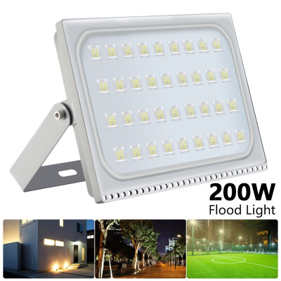 

200W LED Flood Lights Security Searchlight Spotlights Waterproof Work Camping Fishing Lamp Hunting Kit