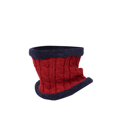 

Warm Knit Neckerchief Winter Plush Scarf Neck Warmer Women Men Sports Hiking Camping Cycling Outdoor Sports Equipment