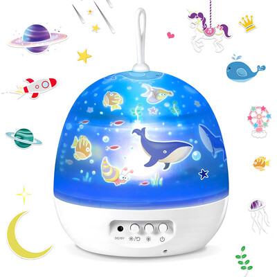 

Night Light Star Projector Lamp 4 Modes Dimmable Combinations Adjustments Lamp for Children Baby Bedroom&Party Decorations