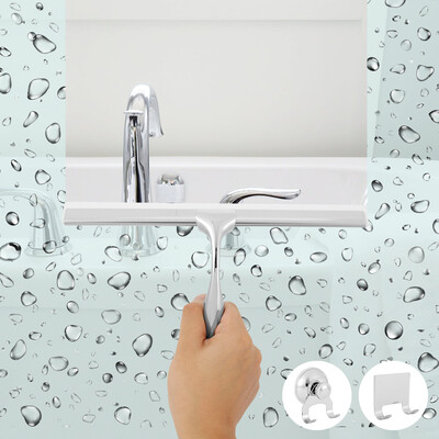 

Shower Squeegee Stainless Steel Window Squeegee Window Wiper Shower Wiper