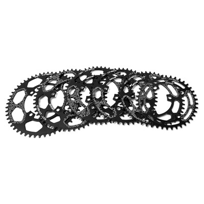 

Bike Narrow Wide Chain Ring 104 BCD Crankset Single Chainring Bike Round Chain Rings 40T 44T 46T 48T 50T 52T