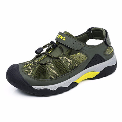 

Mens outdoor hiking sandals non-slip wear-resistant wading shoes fisherman shoes beach shoes