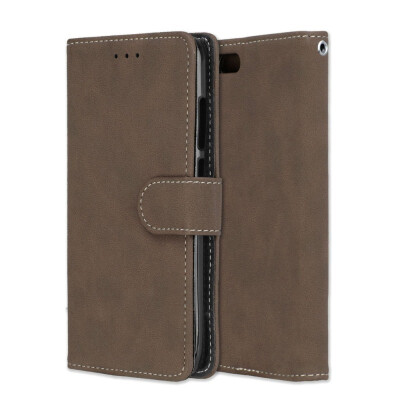 

MOONCASE Millet Mi Note 3 Vintage Scrub 3 Card Case - Brown