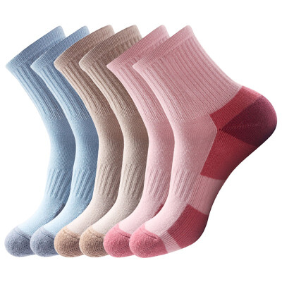 

LifeWheel Womens Casual Athletic Running Breathable Cotton Autumn Winter Crew Short Socks