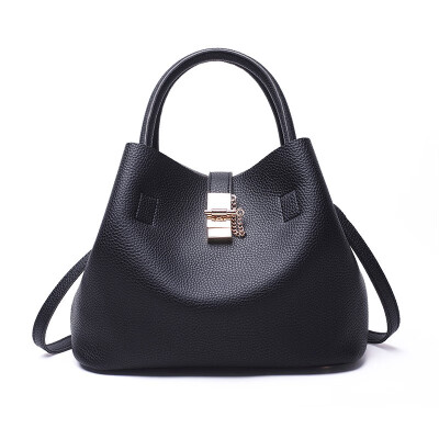 

New Style Women Fashion Color Clemence Bag Open Shoulder Soft Embossed Zipper Portable Bags Size 311823cm