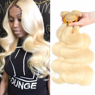 

Nami Hair 613 Color Honey Blonde Brazilian Remy Hair Weaves Body Wave 3 Bundles 100 Human Hair Extensions