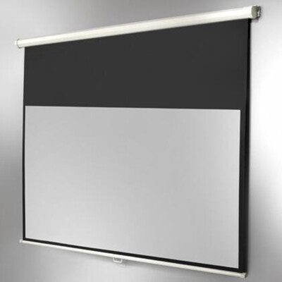 

110" Manual Economy Pull down projection projector screen for home theater&business prensentation