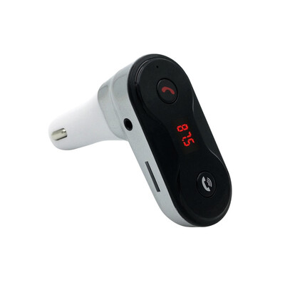 

Hands free Bluetooth Car Kit G7 C8 FM Transmitter Modulator Car Charger AUX Hands Free Music Mini MP3 Player SD USB LCD No Box