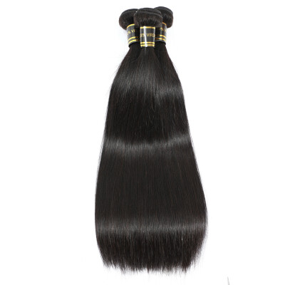 

Amazing Star Straight Hair 3 Bundles Brazilian Virgin Hair Bundles Deal Human Hair Weave Full&Thick Nartural Color