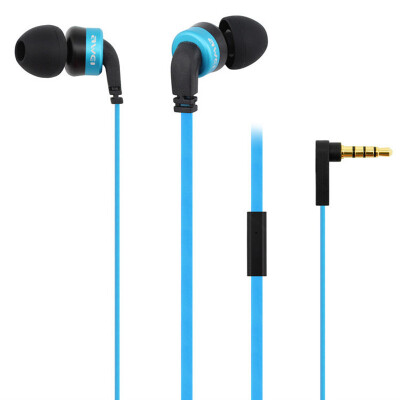 

AweiWei ES-13i in-ear headphones 35mm with wheat headphones Noodle line headphones