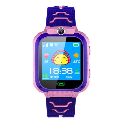 

Children SOS Positioning Tracker Kids Smart Watch Mirco SIM Calls Anti-Lost LBS SOS Location Alarm Children Camera Smartwatch