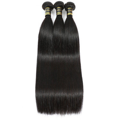 

Amazing Star Straight Human Hair Brazilian Virgin Hair Straight Hair 3 Bundles Brazlian Hair Human Hair Weave Soft&Bouncy