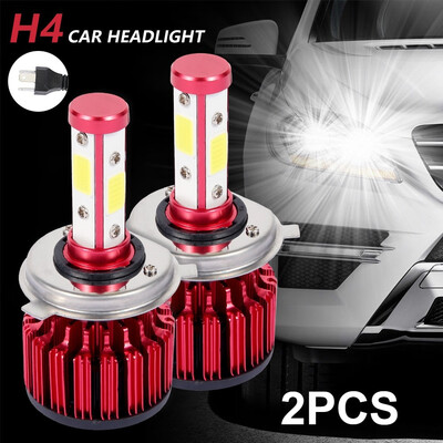 

H4 LED COB Super Bright Car Fog Light Headlight Driving Lamp Bulb Headlamp