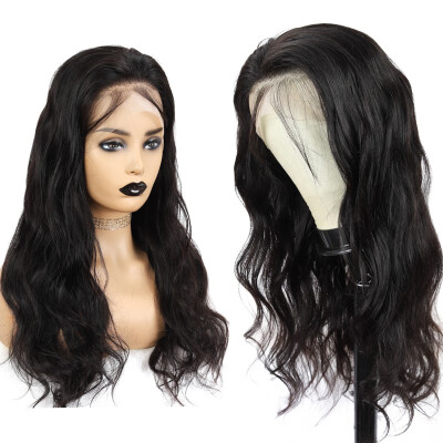 

Amazing Star Lace Wigs Brazilian Virgin Hair Body Wave 360 Lace Wigs Virgin Human Hair Lace Wigs with Baby Hair Natural Color