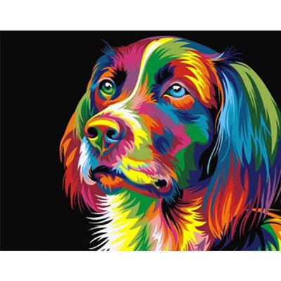 

Diamond Painting Embroidery Cross Stitch Full Mosaic DIY Kit Dog Cartoon Animal Rhinestone Home Decor