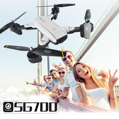 

SG700 20MP Wide Angle Camera Wifi FPV Foldable 6-Axis Gyro Altitude Hold Headless RC Quadcopter