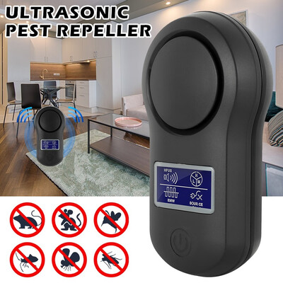 

Willstar LCD Screen Electronic Ultrasonic Pest Repeller for Mouse Bug Mosquito Insect