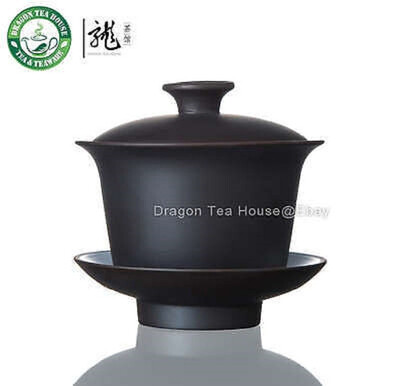 

Yixing Zisha Clay Dark Brown Gaiwan 90ml