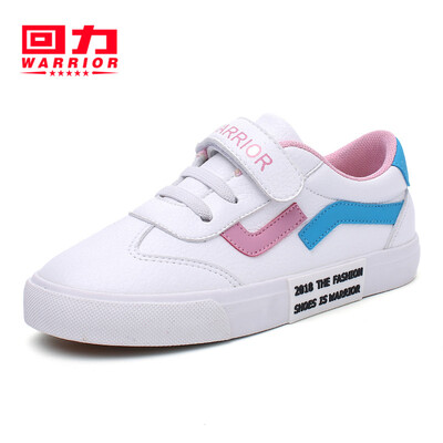 

Pull back childrens shoes new spring&autumn boys&girls white shoes fashion comfortable childrens casual sports shoes 19-808 white powder 26 yards shoes length about 175cm