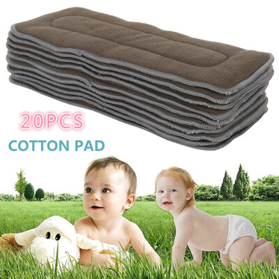

Willstar 2010Pcs Reusable  Pocket Cloth Diaper Insert Super Absorption For 3-36 Months And 3-15 Kgs Baby Diaper Liners