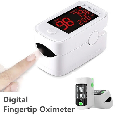 

Digital Fingertip Pulse Oximeter OLED Display Blood Oxygen Sensor Saturation SpO2 Monitor Measurement Meter