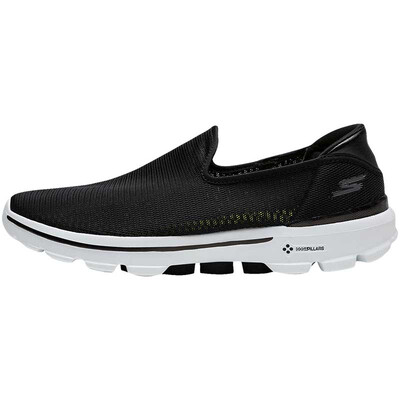 

Skechers 54062B KW walking shoes mens 1 low shoes black white 41