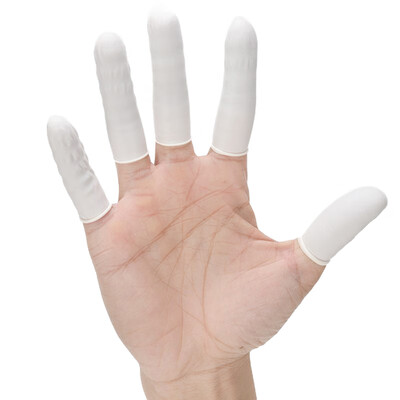 

Fuxing FX520 latex finger sets thick wear-resistant anti-slip rubber finger sets labor insurance protective finger sets milky white code