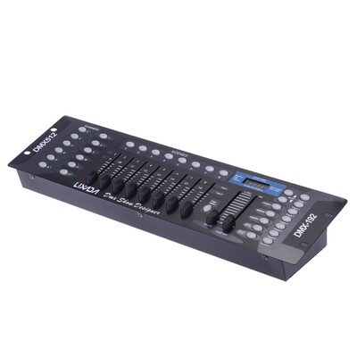 

Lixada 192 Channels DMX512 Controller Console for Stage Light Party DJ Disco Operator Equipment
