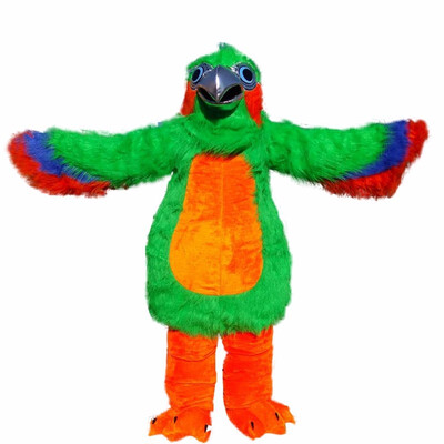 

LangtengColor Parrot Mascot Costume Cartoon Cosplay Party Halloween Christmas Festival Performance
