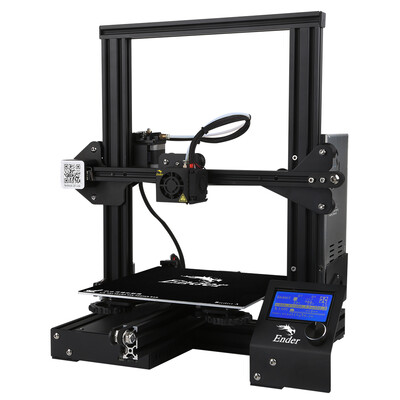 

Creality3D Ender - 3 V-slot Prusa I3 DIY 3D Printer Kit 220 x 220 x 250mm with MK8 Extruder 175mm 04mm Nozzle