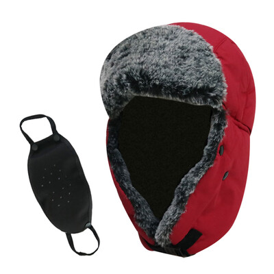 

Super Lightweight Trooper Hat Waterproof Hunting Hiking Climbing Skating Fishing Trapper Hat Women Men Windproof Flap Hat