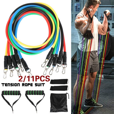 

211pcs Set Fitness Rally Pull Rope Multifunctional Training Equipment Pull Rope Suit