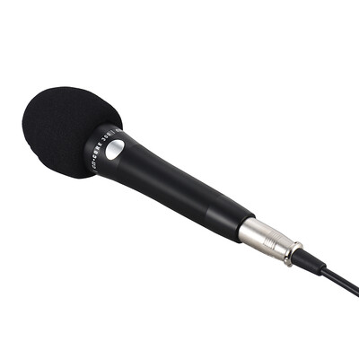 

Handheld Microphone XLR Wired Condenser Mic with Mini Tripod Stand for KTV Karaoke Network Singing On-line Live Streaming
