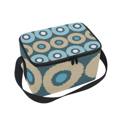 

ALAZA Colorful Balls Dots Lunch Box Insulated Lunch Bag Large Cooler Tote Bagfor Kids Men Women