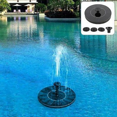 

Mini Solar Automatic Fountain Pump Floating Water Fountain for Garden Pool Pond Decoration