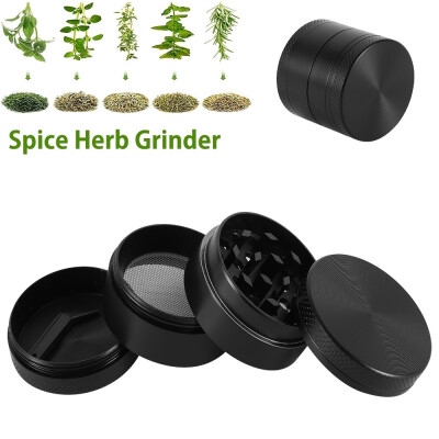 

4 Layer Zinc Alloy Grinding Smoke Tobacco Grinder Crusher Metal Herb Grinder