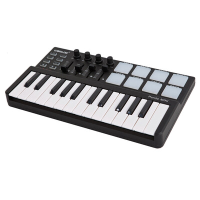 

Worlde Panda mini Portable Mini 25-Key USB Keyboard&Drum Pad MIDI Controller