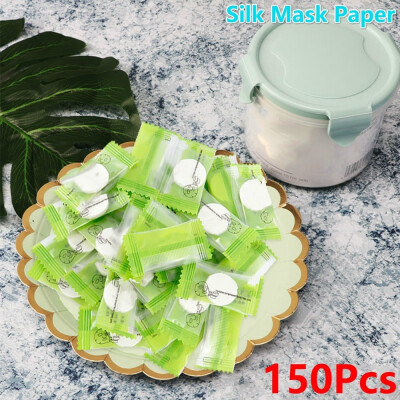 

150120906030Pcs Compressed Facial Face Mask Women Beauty DIY Disposable Mask Paper Natural Skin Care Wrapped Masks