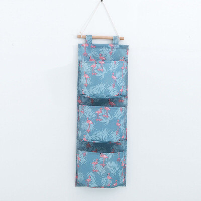 

3 Layer Wall Hanging Storage Bag Sundries Organizer Hanger Cotton Bag Holder Cover