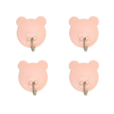 

Plastic Seamless Strong Nail Hook Bathroom Kitchen Glue Sticky Magic Door Hook Coat Hook Door Hanger