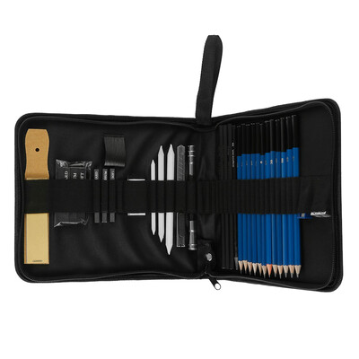 

33pcs Sketching Pencils Drawing Sketch Kit Set